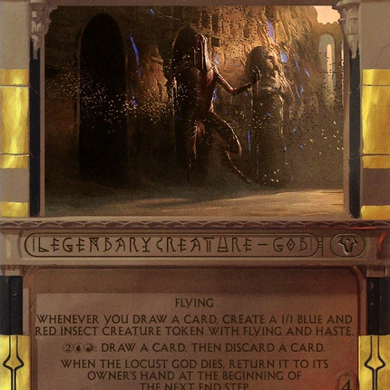 The Locust God (MPS2-051) - Amonkhet Invocations (Borderless) Foil