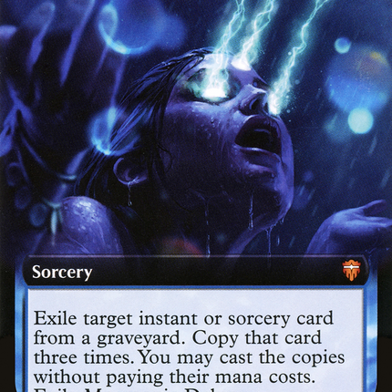 Mnemonic Deluge (CMR-638) - Commander Legends: (Extended Art) Foil
