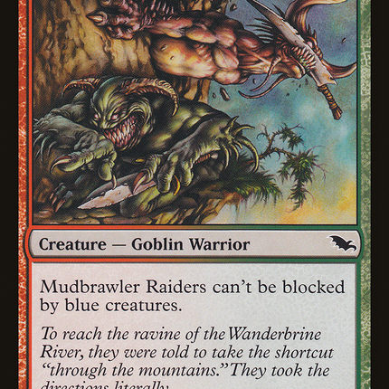 Mudbrawler Raiders (SHM-213) - Shadowmoor Foil