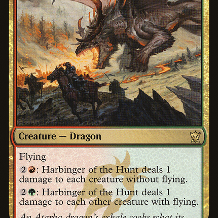 Harbinger of the Hunt (DTK-223) - Dragons of Tarkir