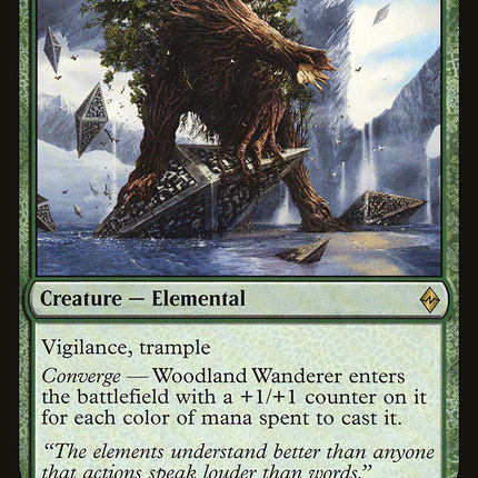 Woodland Wanderer (BFZ-198) - Battle for Zendikar