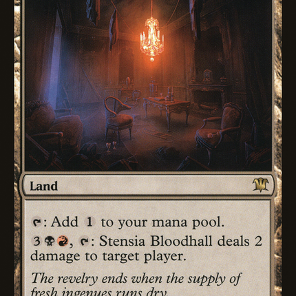 Stensia Bloodhall (ISD-247) - Innistrad Foil