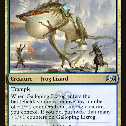 Galloping Lizrog (RNA-175) - Ravnica Allegiance Foil