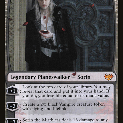 Sorin the Mirthless (VOW-131) - Innistrad: Crimson Vow Foil