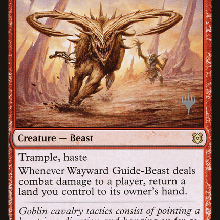 Wayward Guide-Beast (PPZNR-176) - Zendikar Rising Promos Foil