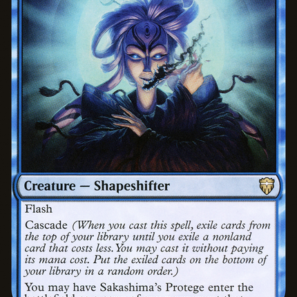 Sakashima's Protege (CMR-090) - Commander Legends Foil