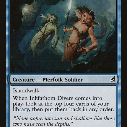 Inkfathom Divers (LRW-070) - Lorwyn