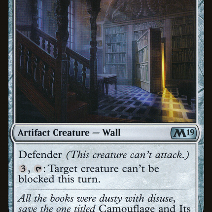 Suspicious Bookcase (M19-246) - Core Set 2019 Foil