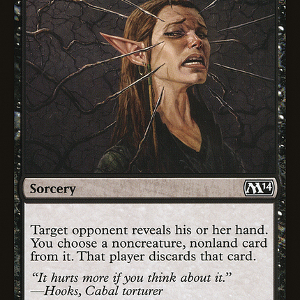 Duress (M14-097) - Magic 2014 Foil