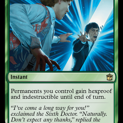 Heroic Intervention (WHO-233) - Doctor Who Foil