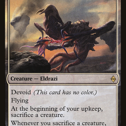 Smothering Abomination (BFZ-099) - Battle for Zendikar: (devoid)