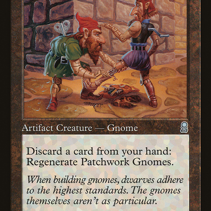Patchwork Gnomes (ODY-306) - Odyssey Foil