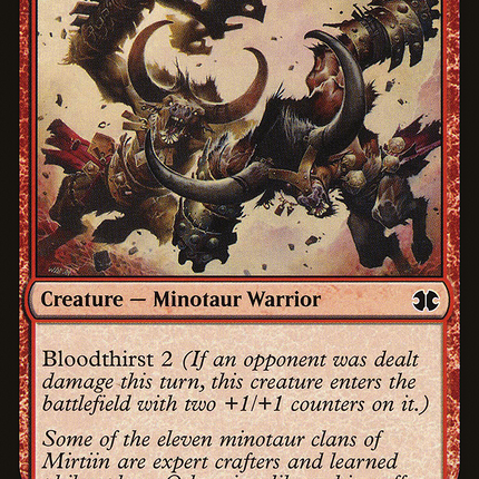 Gorehorn Minotaurs (MM2-116) - Modern Masters 2015 Foil