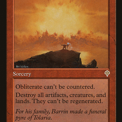 Obliterate (INV-156) - Invasion
