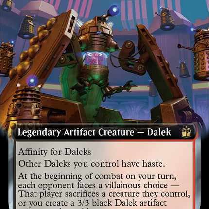 The Dalek Emperor (WHO-406) - Doctor Who: (Extended Art) Foil