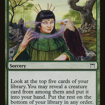 Commune with Nature (CHK-204) - Champions of Kamigawa