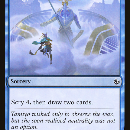 Tamiyo's Epiphany (WAR-071) - War of the Spark Foil