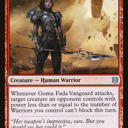 Goma Fada Vanguard (ZNR-141) - Zendikar Rising