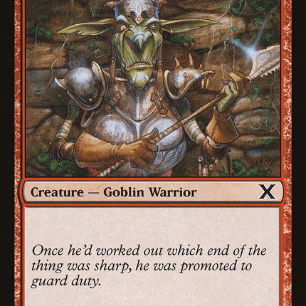 Goblin Piker (10E-209) - Tenth Edition