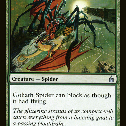 Goliath Spider (RAV-168) - Ravnica: City of Guilds Foil