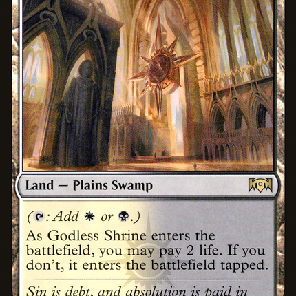 Godless Shrine (RNA-248) - Ravnica Allegiance Foil