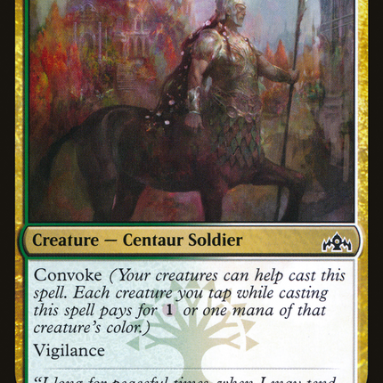 Rosemane Centaur (GRN-197) - Guilds of Ravnica Foil