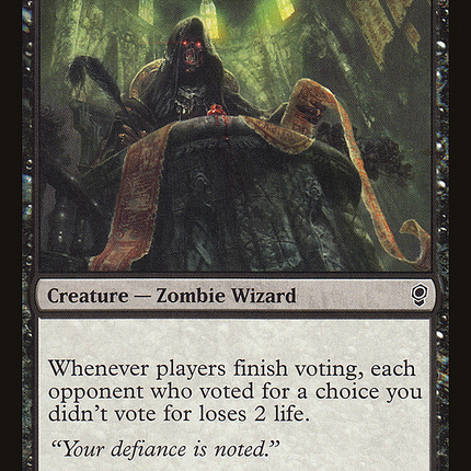 Grudge Keeper (CNS-028) - Conspiracy Foil