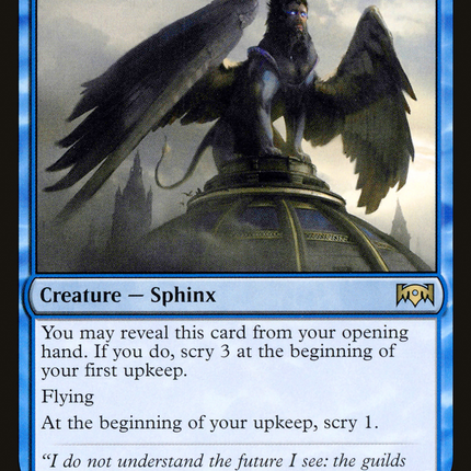 Sphinx of Foresight (RNA-055) - Ravnica Allegiance Foil