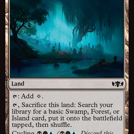 Foreboding Landscape (TDC-365) - Commander: Tarkir: Dragonstorm