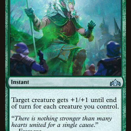 Might of the Masses (GRN-137) - Guilds of Ravnica Foil