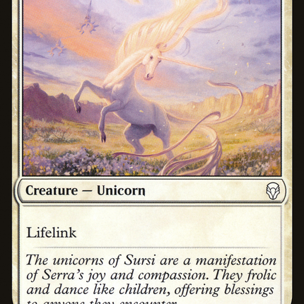 Mesa Unicorn (DOM-027) - Dominaria Foil