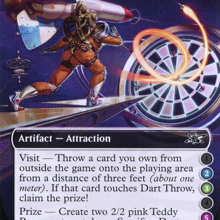 Dart Throw (UNF-208B) - Unfinity Foil