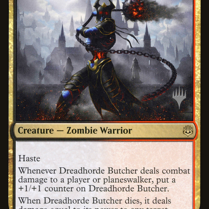 Dreadhorde Butcher (PPELD-194) - War of the Spark Promos