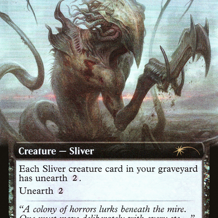 Dregscape Sliver (SLD-631) - Secret Lair Drop: (Extended Art) Foil