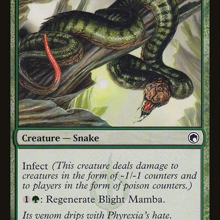 Blight Mamba (SOM-112) - Scars of Mirrodin