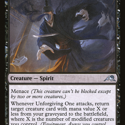 Unforgiving One (NEO-127) - Kamigawa: Neon Dynasty Foil