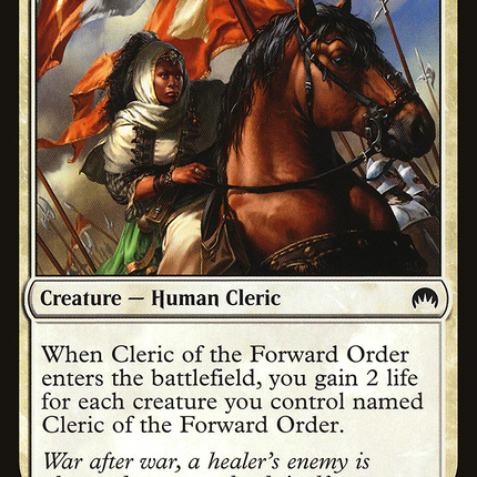 Cleric of the Forward Order (ORI-010) - Magic Origins Foil