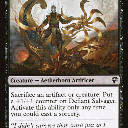 Defiant Salvager (CMR-117) - Commander Legends