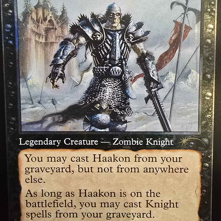 Haakon, Stromgald Scourge (SLD-843) - Secret Lair Drop: (tombstone) Foil