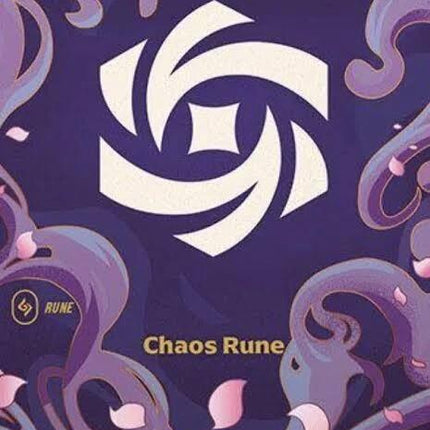 Chaos Rune (R05b) Spiritforged - Riftbound Organized Play Promotional Cards Foil