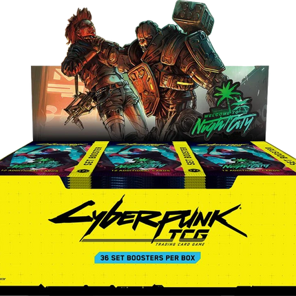Cyberpunk TCG: Welcome to Night City BETA Booster Box