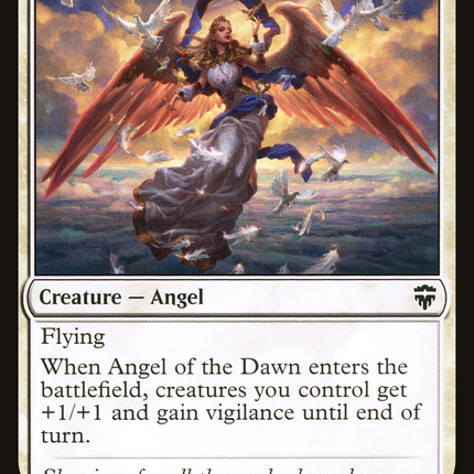 Angel of the Dawn (CMR-006) - Commander Legends Foil