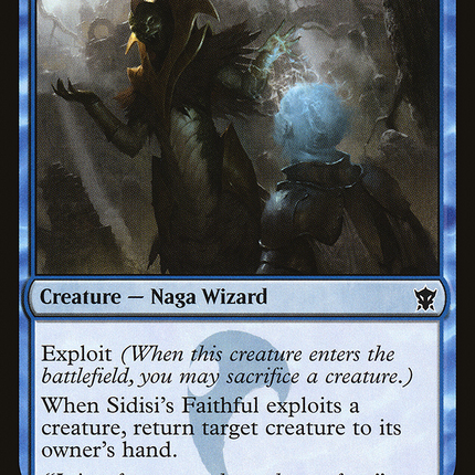 Sidisi's Faithful (DTK-074) - Dragons of Tarkir Foil