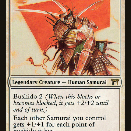 Takeno, Samurai General (CHK-046) - Champions of Kamigawa
