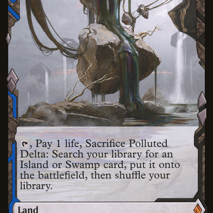 Polluted Delta (ZNE-002) - Zendikar Rising Expeditions