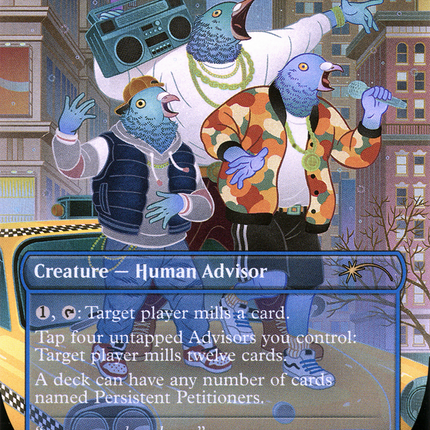 Persistent Petitioners (SLD-598) - Secret Lair Drop (Borderless) Foil