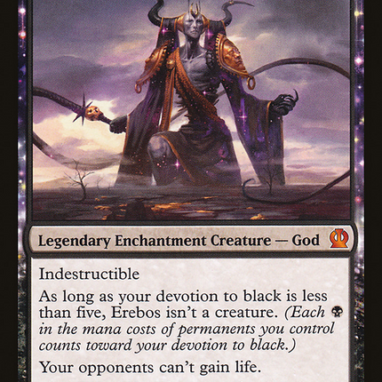 Erebos, God of the Dead (THS-085) - Theros: (enchantment) Foil