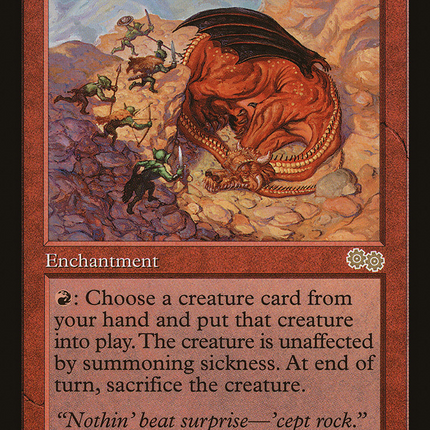 Sneak Attack (USG-218) - Urza's Saga