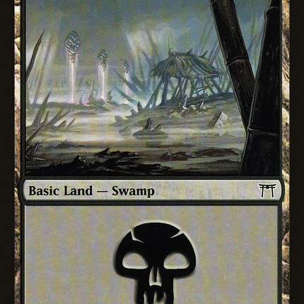 Swamp (CHK-297) - Champions of Kamigawa Foil