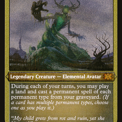 Muldrotha, the Gravetide (Foil Etched) (2X2-528) - Double Masters 2022 Foil